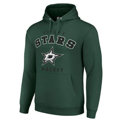 Dallas Stars Starter Logo Pullover Hoodie - Green - NHL