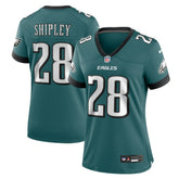 Will Shipley Philadelphia Eagles Women's Team Game Jersey Midnight Green | Nike for Sale