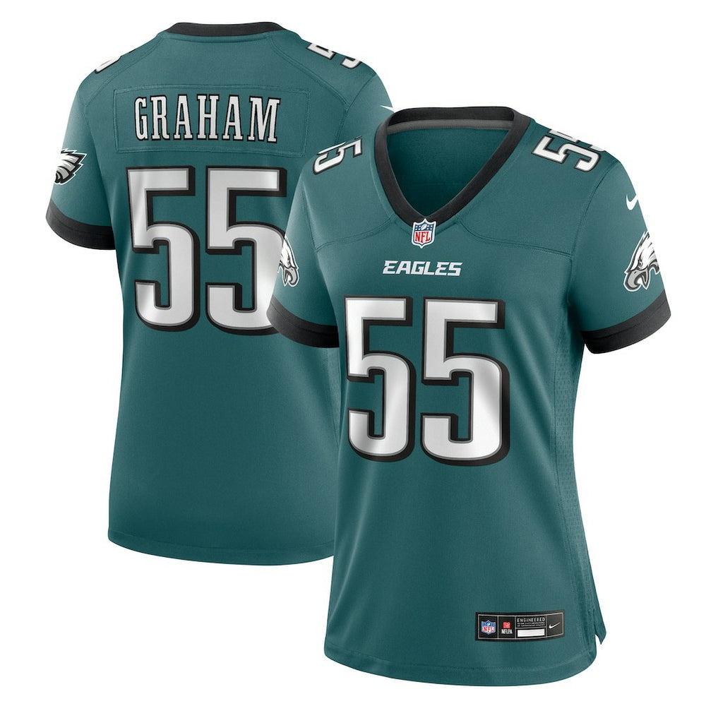 Brandon Graham Philadelphia Eagles Women's Team Game Jersey Midnight Green | Nike for Sale