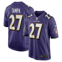 T.J. Tampa Baltimore Ravens Team Game Jersey Purple | Nike for Sale