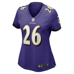 Rasheen Ali Baltimore Ravens Women's Game Jersey Purple | Nike for Sale