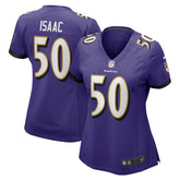 Adisa Isaac Baltimore Ravens Women's Game Jersey Purple | Nike for Sale