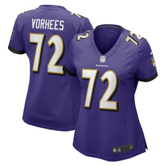 Andrew Vorhees Baltimore Ravens Women's Game Jersey Purple | Nike for Sale