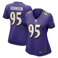 Tavius Robinson Baltimore Ravens Women's Game Jersey Purple | Nike for Sale
