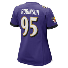 Tavius Robinson Baltimore Ravens Women's Game Jersey Purple | Nike for Sale