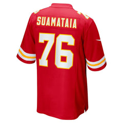 Kingsley Suamataia Kansas City Chiefs Game Jersey Red | Nike for Sale