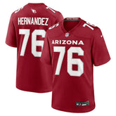 Will Hernandez Arizona Cardinals Team Game Jersey Cardinal | Nike for Sale