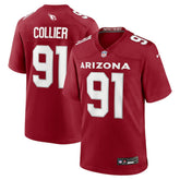 L.J. Collier Arizona Cardinals Team Game Jersey Cardinal | Nike for Sale