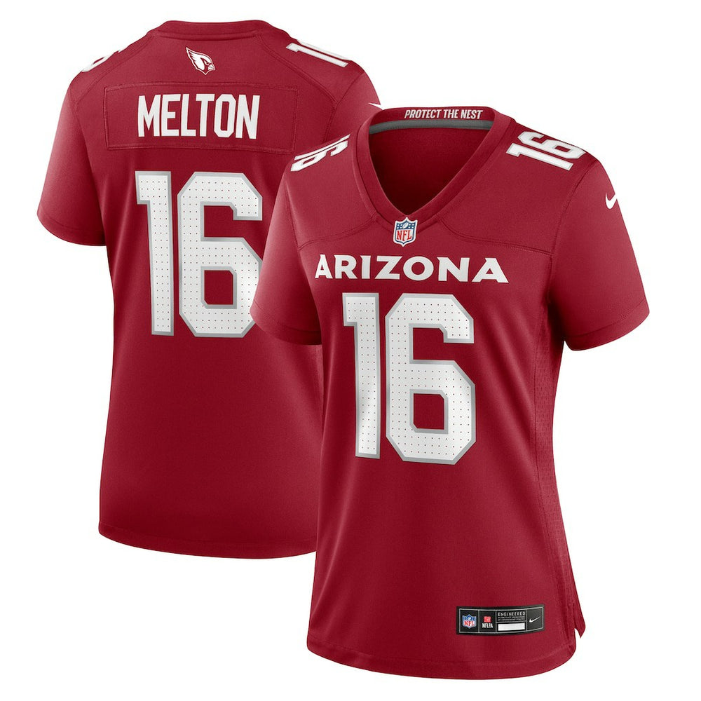 Max Melton Arizona Cardinals Women's Game Jersey Cardinal | Nike for Sale