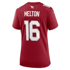 Max Melton Arizona Cardinals Women's Game Jersey Cardinal | Nike for Sale