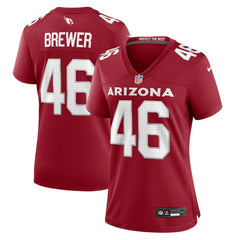Aaron Brewer Arizona Cardinals Women's Game Jersey Cardinal | Nike for Sale