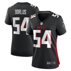 Brandon Dorlus Atlanta Falcons Women's Game Jersey Black | Nike for Sale