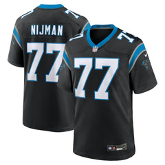 Yosh Nijman Carolina Panthers Game Jersey Black | Nike for Sale