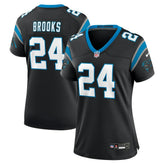 Jonathon Brooks Carolina Panthers Women's Game Jersey Black | Nike for Sale