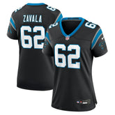 Chandler Zavala Carolina Panthers Women's Game Jersey Black | Nike for Sale