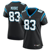 David Moore Carolina Panthers Women's Game Jersey Black | Nike for Sale