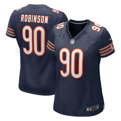 Dominique Robinson Chicago Bears Women's Game Jersey Navy | Nike for Sale