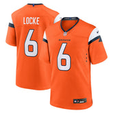P.J. Locke Denver Broncos Team Game Jersey Orange | Nike for Sale