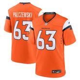 Alex Palczewski Denver Broncos Team Game Jersey Orange | Nike for Sale