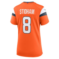 Jarrett Stidham Denver Broncos Women's Team Game Jersey Orange | Nike for Sale