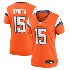 Nik Bonitto Denver Broncos Women's Team Game Jersey Orange | Nike for Sale