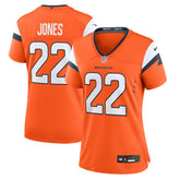Brandon Jones Denver Broncos Women's Team Game Jersey Orange | Nike for Sale