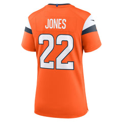 Brandon Jones Denver Broncos Women's Team Game Jersey Orange | Nike for Sale