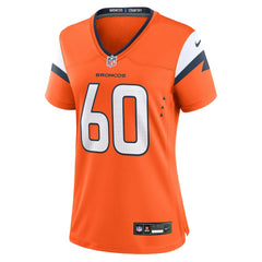 Luke Wattenberg Denver Broncos Women's Team Game Jersey Orange | Nike for Sale