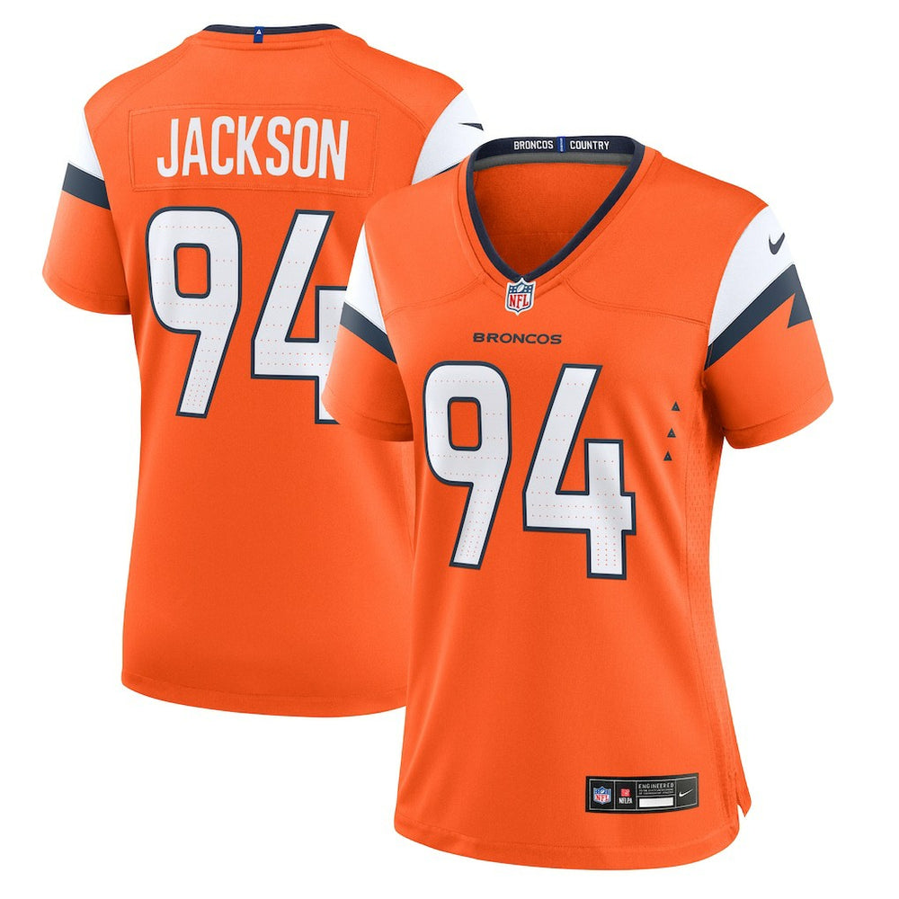 Jordan Jackson Denver Broncos Women's Team Game Jersey Orange | Nike for Sale