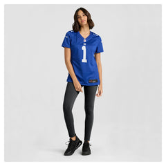 Malik Nabers New York Giants Women's Game Jersey Royal | Nike for Sale
