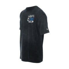 Minnesota Timberwolves Old School Sport Enzyme Wash Oversized T-Shirt Black - NBA