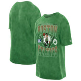 Boston Celtics Boxy Old School Sport Vintage Wash T-Shirt Kelly Green - NBA
