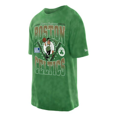 Boston Celtics Boxy Old School Sport Vintage Wash T-Shirt Kelly Green - NBA