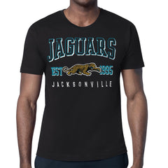 Jacksonville Jaguars Starter Retro Team Logo T-Shirt Black | NFL