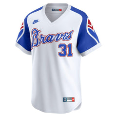 Greg Maddux Atlanta Braves Nike Throwback Cooperstown Collection Limited Jersey - MLB