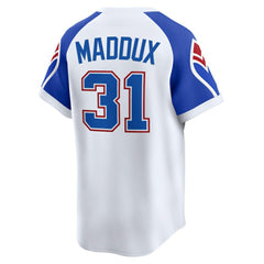 Greg Maddux Atlanta Braves Nike Throwback Cooperstown Collection Limited Jersey - MLB