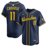 Jackson Chourio Milwaukee Brewers Nike Alternate 2 Limited Jersey - MLB