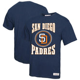 San Diego Padres Mitchell & Ness Arched Logo Slub T-Shirt - MLB