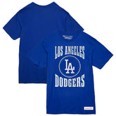 Los Angeles Dodgers Mitchell & Ness Arched Logo Slub T-Shirt - MLB