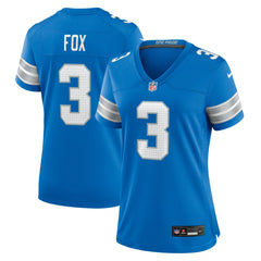 Jack Fox Detroit Lions Women's Team Game Jersey Blue | Nike for Sale