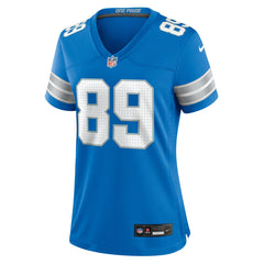 Brock Wright Detroit Lions Women's Team Game Jersey Blue | Nike for Sale