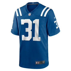 Tyler Goodson Indianapolis Colts Game Jersey Royal | Nike for Sale