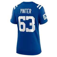 Danny Pinter Indianapolis Colts Women's Game Jersey Royal | Nike for Sale