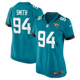 Maason Smith Jacksonville Jaguars Women's Game Jersey Teal | Nike for Sale