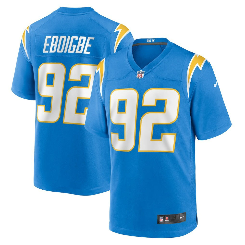 Justin Eboigbe Los Angeles Chargers Team Game Jersey Powder Blue | Nike for Sale