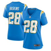Hassan Haskins Los Angeles Chargers Women's Game Jersey Powder Blue | Nike for Sale