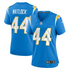 Scott Matlock Los Angeles Chargers Women's Game Jersey Powder Blue | Nike for Sale