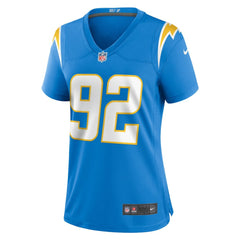 Justin Eboigbe Los Angeles Chargers Women's Game Jersey Powder Blue | Nike for Sale