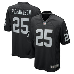 Decamerion Richardson Las Vegas Raiders Team Game Jersey Black | Nike for Sale