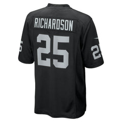Decamerion Richardson Las Vegas Raiders Team Game Jersey Black | Nike for Sale